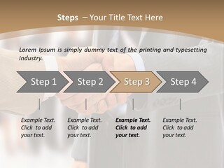 Corporate Success Greet PowerPoint Template