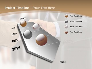 Corporate Success Greet PowerPoint Template