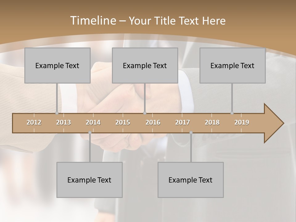 Corporate Success Greet PowerPoint Template