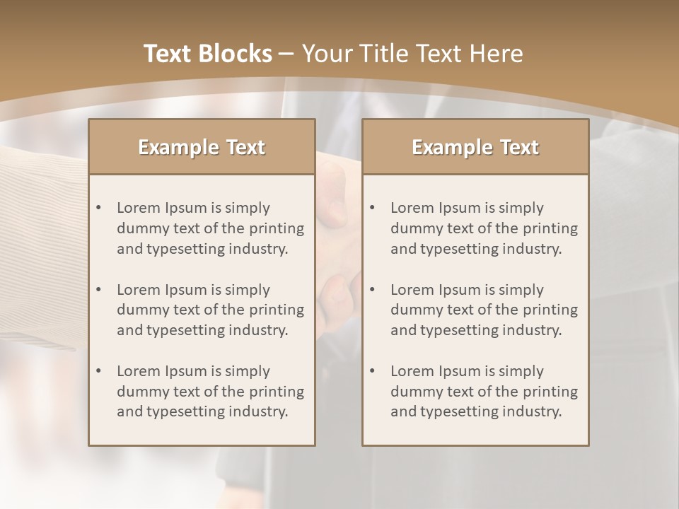 Corporate Success Greet PowerPoint Template