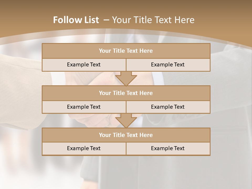 Corporate Success Greet PowerPoint Template