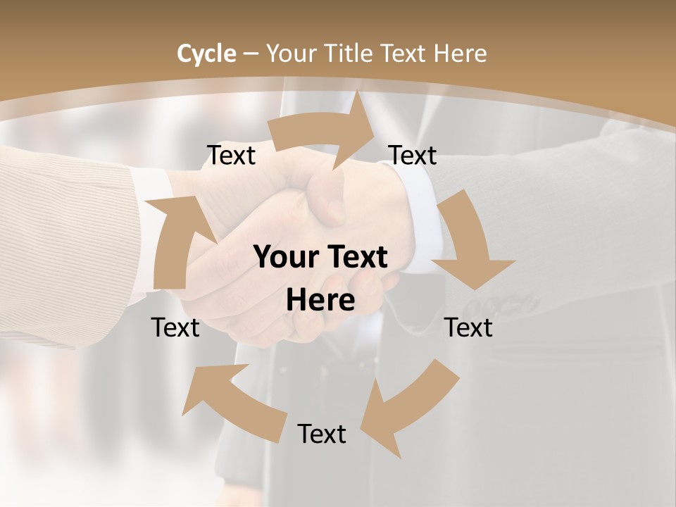 Corporate Success Greet PowerPoint Template