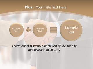 Corporate Success Greet PowerPoint Template