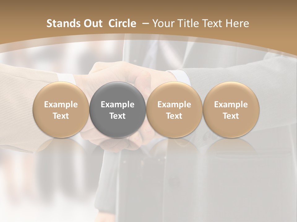 Corporate Success Greet PowerPoint Template