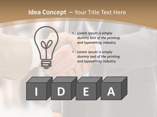 Corporate Success Greet PowerPoint Template