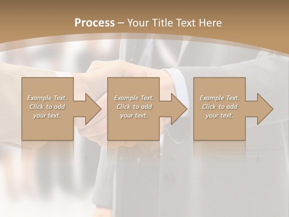 Corporate Success Greet PowerPoint Template
