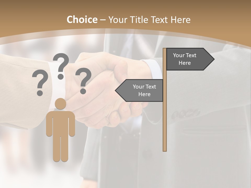 Corporate Success Greet PowerPoint Template