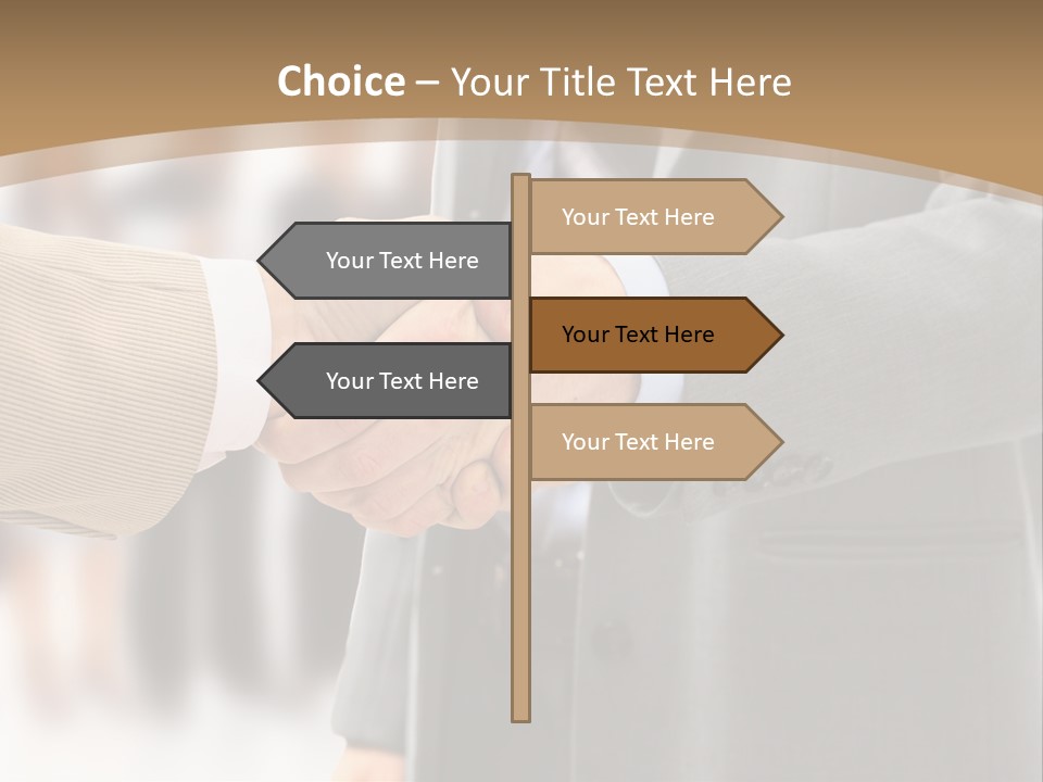 Corporate Success Greet PowerPoint Template