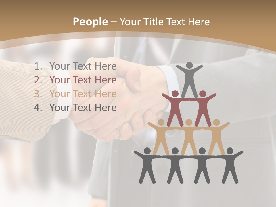 Corporate Success Greet PowerPoint Template