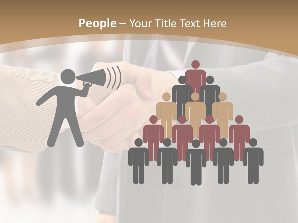 Corporate Success Greet PowerPoint Template