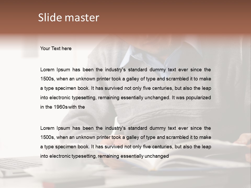 Interior Room Coffee PowerPoint Template