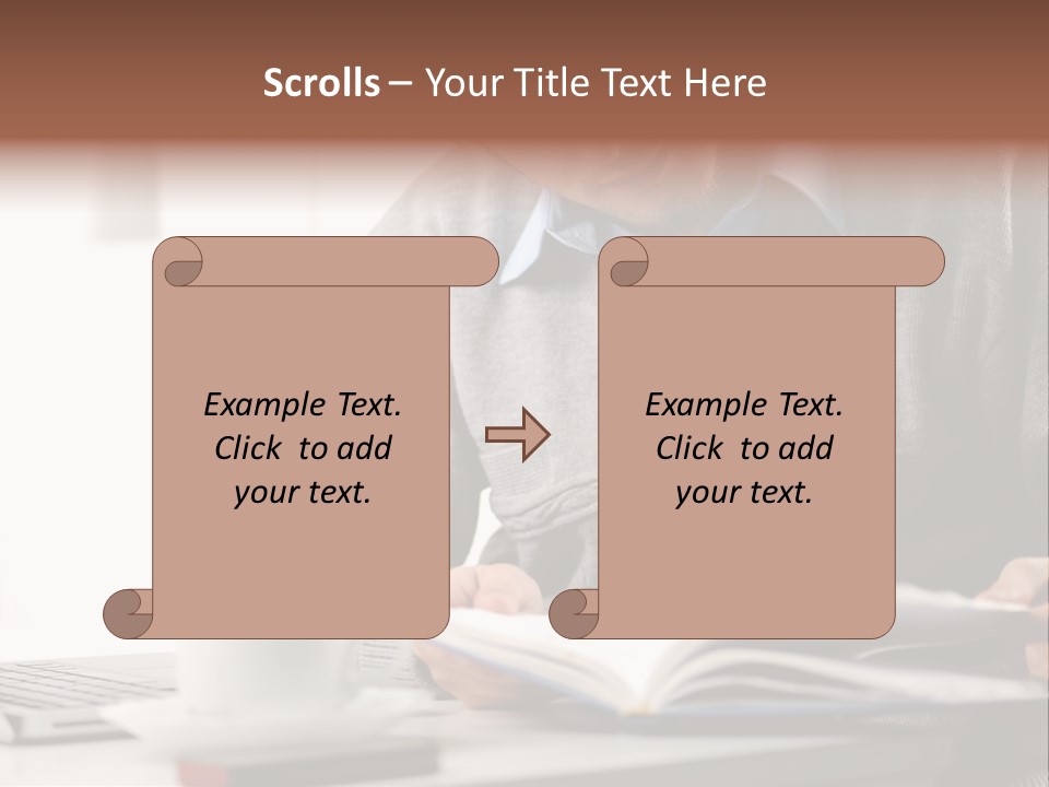 Interior Room Coffee PowerPoint Template