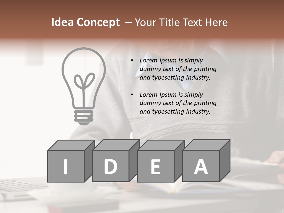 Interior Room Coffee PowerPoint Template