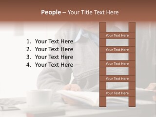 Interior Room Coffee PowerPoint Template