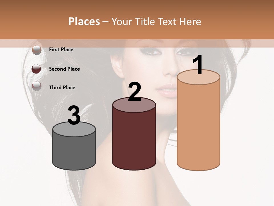 Woman One Straight PowerPoint Template