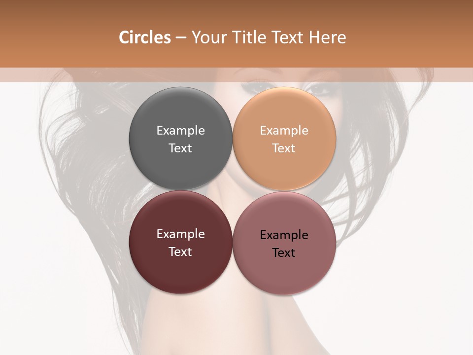 Woman One Straight PowerPoint Template