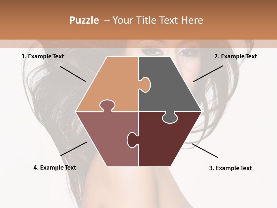 Woman One Straight PowerPoint Template