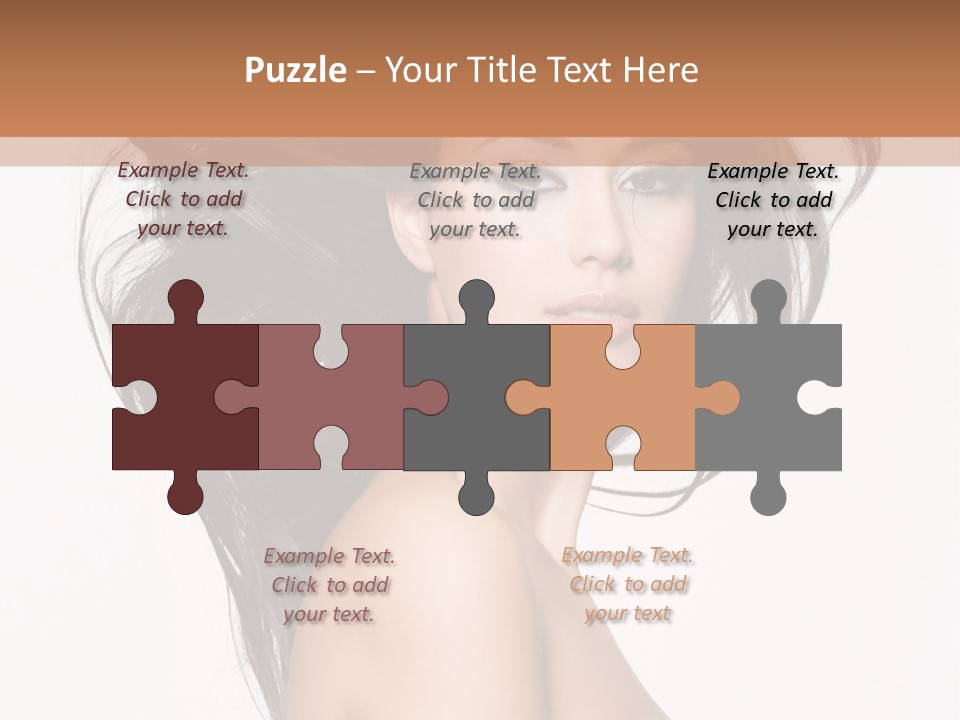 Woman One Straight PowerPoint Template