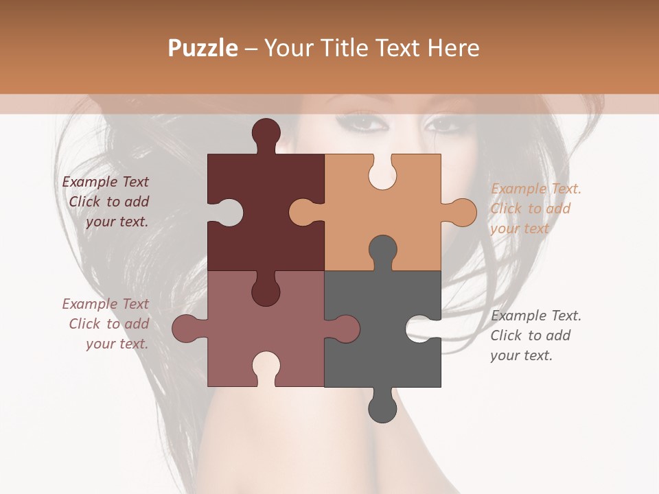 Woman One Straight PowerPoint Template