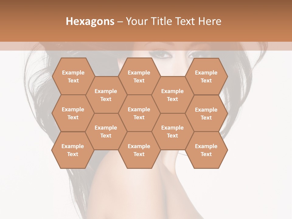 Woman One Straight PowerPoint Template