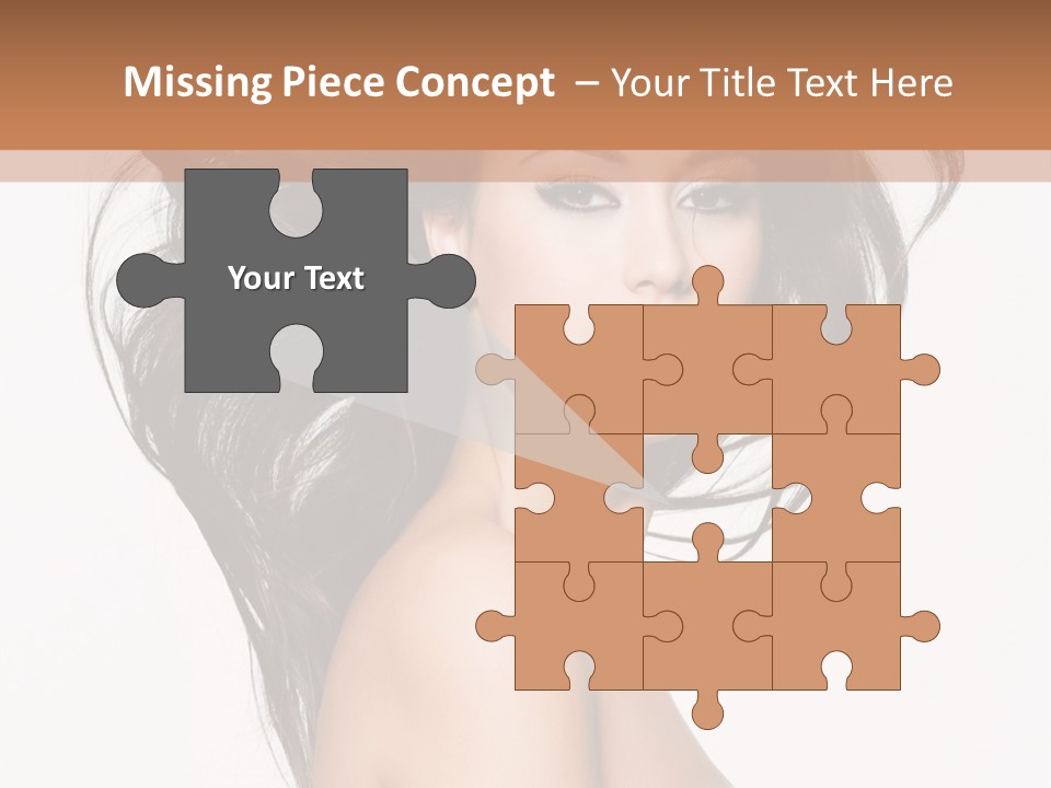 Woman One Straight PowerPoint Template