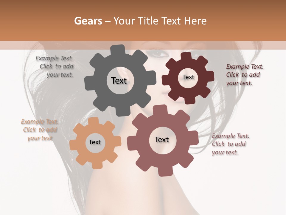 Woman One Straight PowerPoint Template