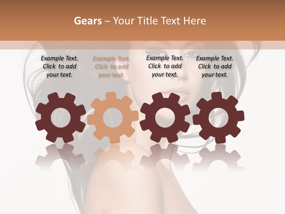 Woman One Straight PowerPoint Template