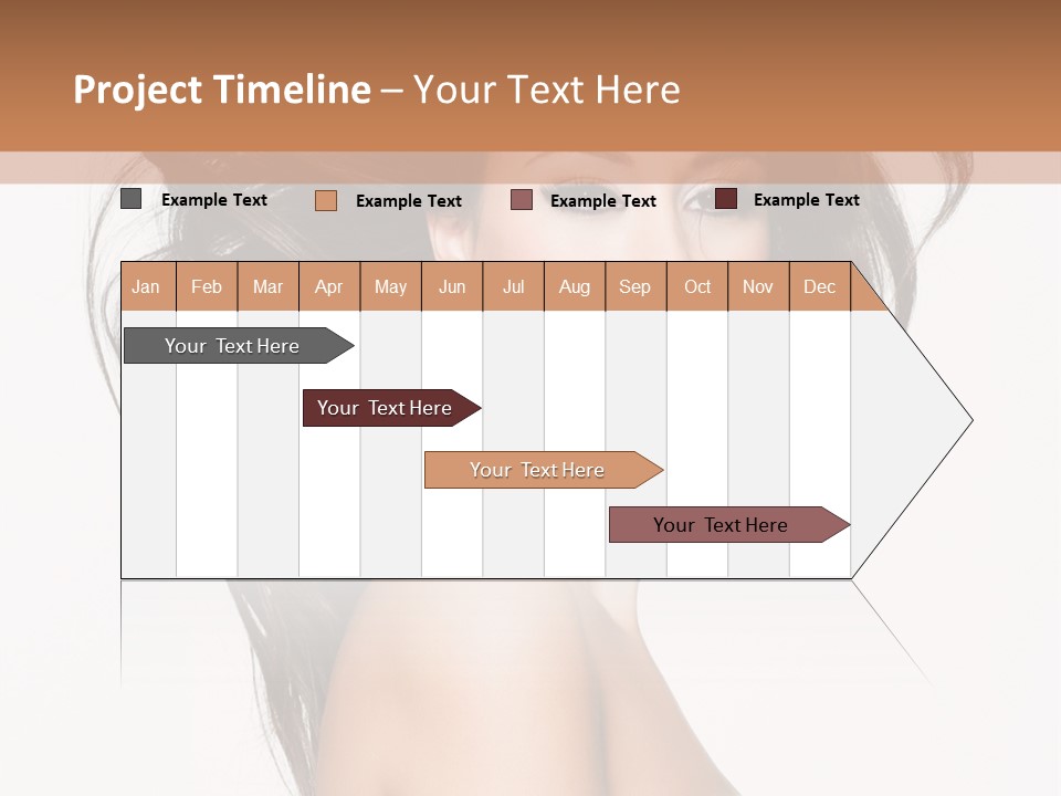 Woman One Straight PowerPoint Template