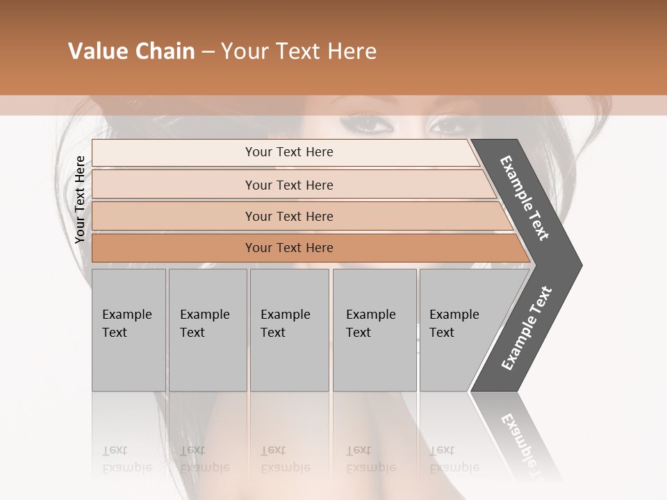 Woman One Straight PowerPoint Template