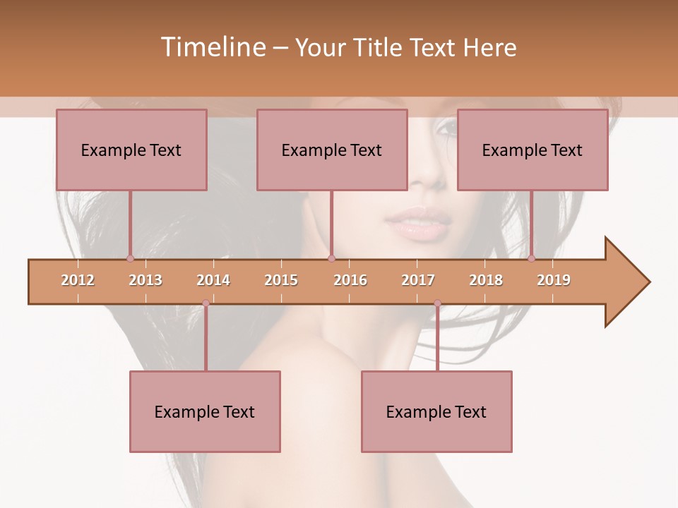 Woman One Straight PowerPoint Template