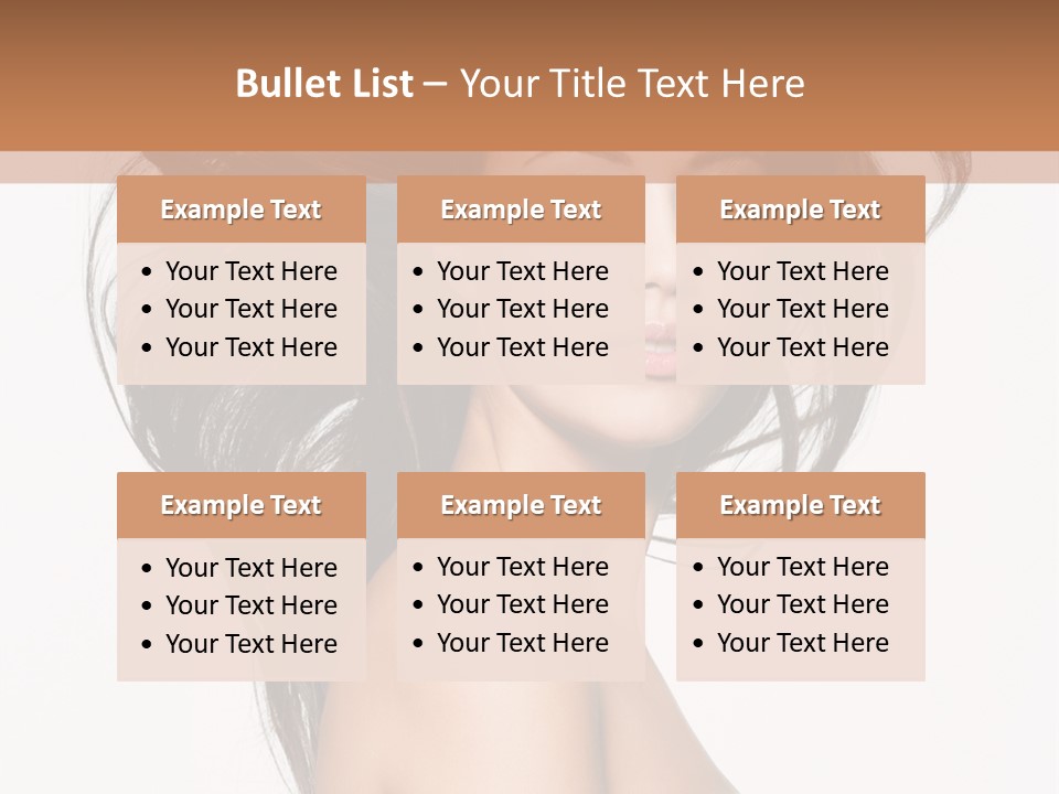 Woman One Straight PowerPoint Template