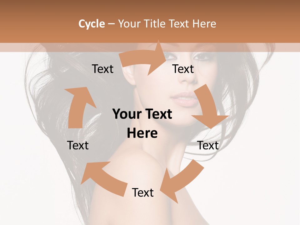 Woman One Straight PowerPoint Template