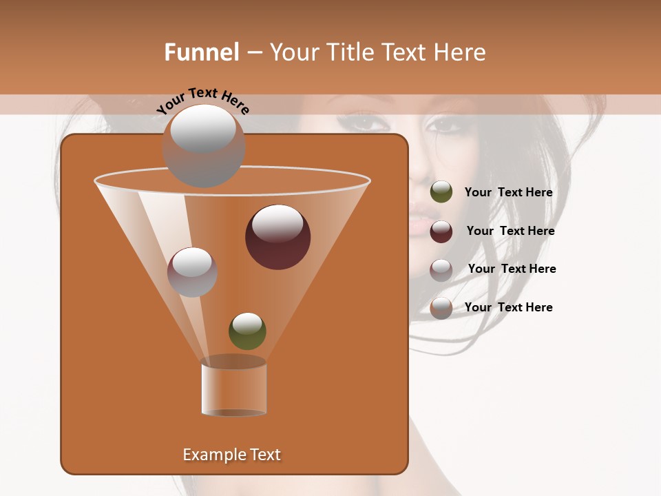 Woman One Straight PowerPoint Template