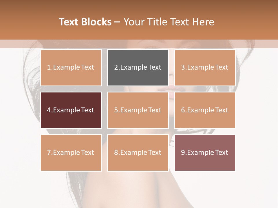 Woman One Straight PowerPoint Template