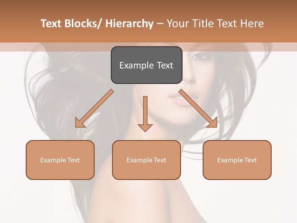 Woman One Straight PowerPoint Template