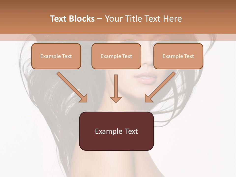 Woman One Straight PowerPoint Template