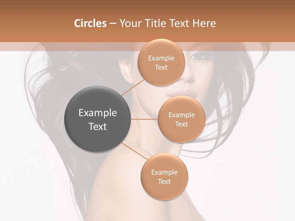 Woman One Straight PowerPoint Template