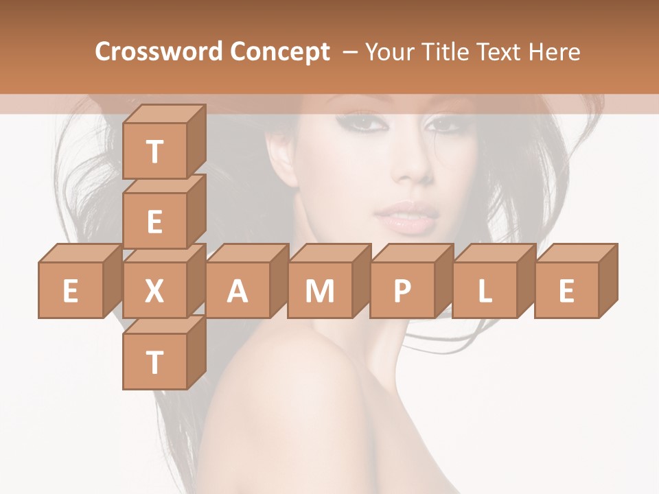 Woman One Straight PowerPoint Template