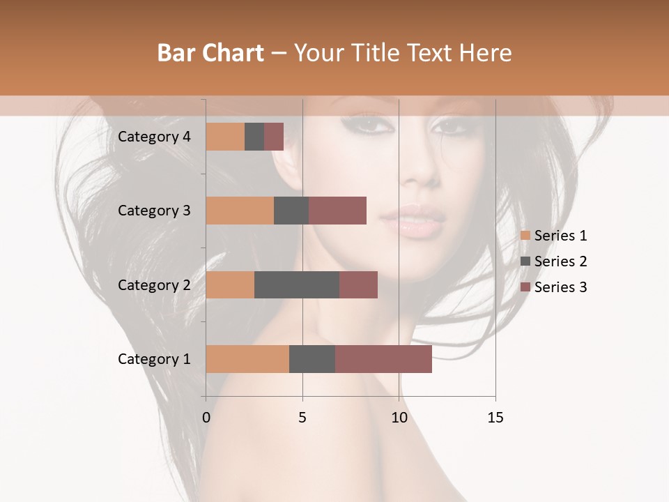 Woman One Straight PowerPoint Template