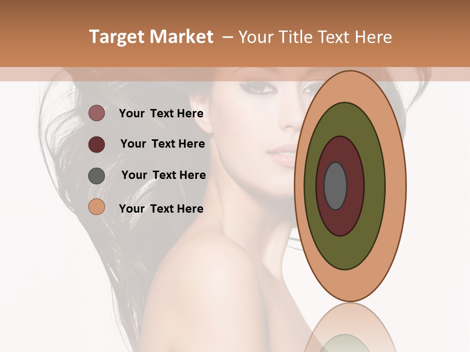 Woman One Straight PowerPoint Template