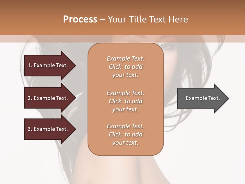 Woman One Straight PowerPoint Template