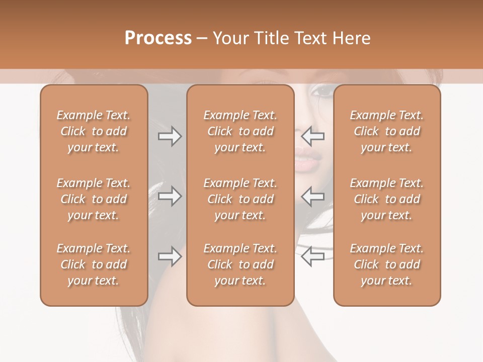 Woman One Straight PowerPoint Template