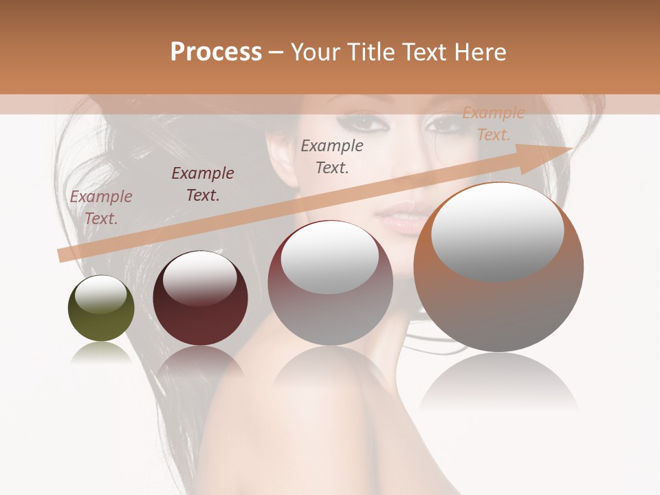 Woman One Straight PowerPoint Template