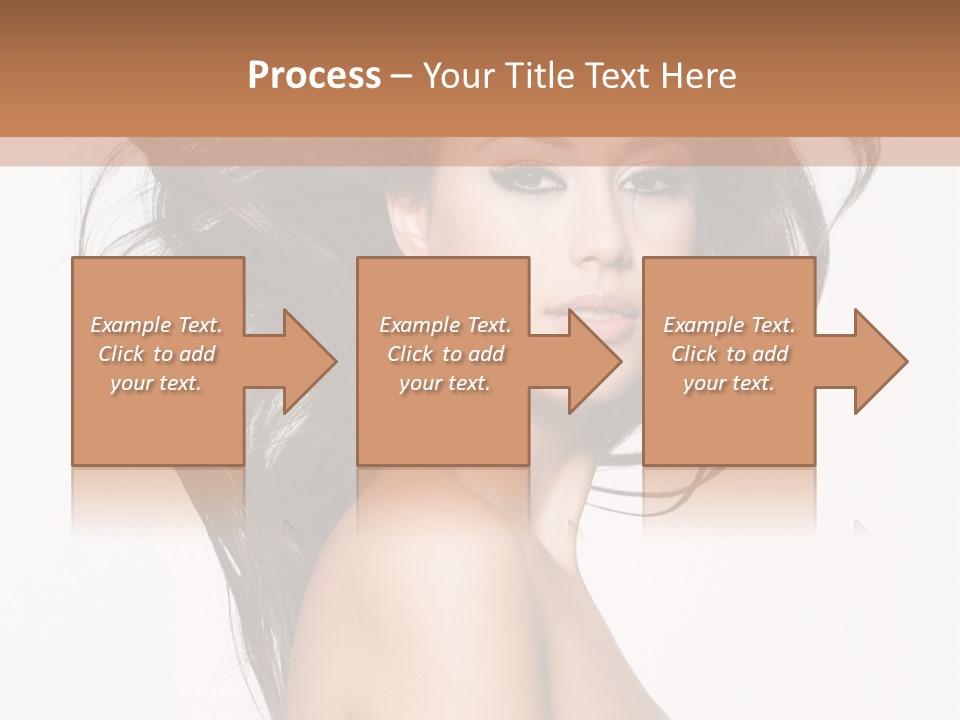 Woman One Straight PowerPoint Template
