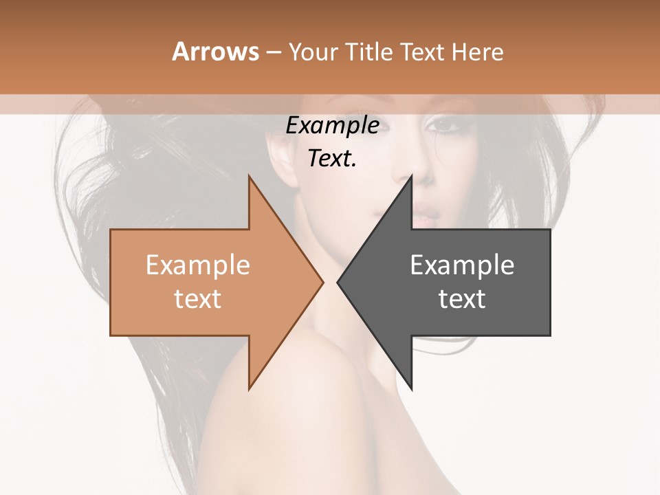 Woman One Straight PowerPoint Template