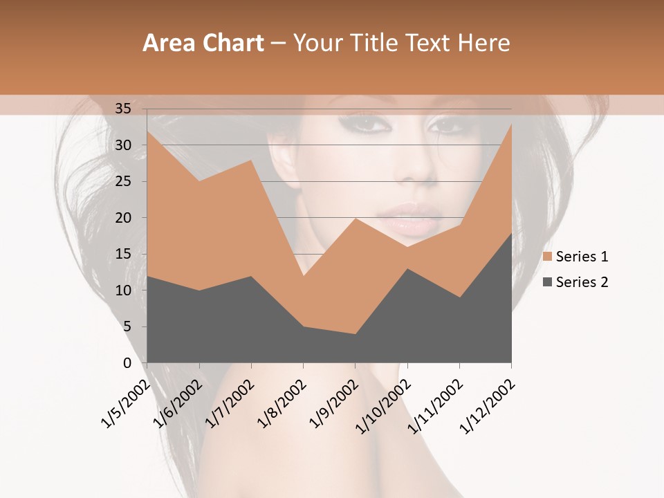 Woman One Straight PowerPoint Template