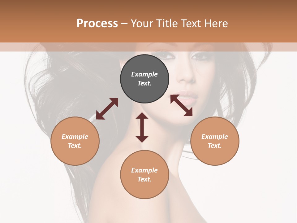 Woman One Straight PowerPoint Template