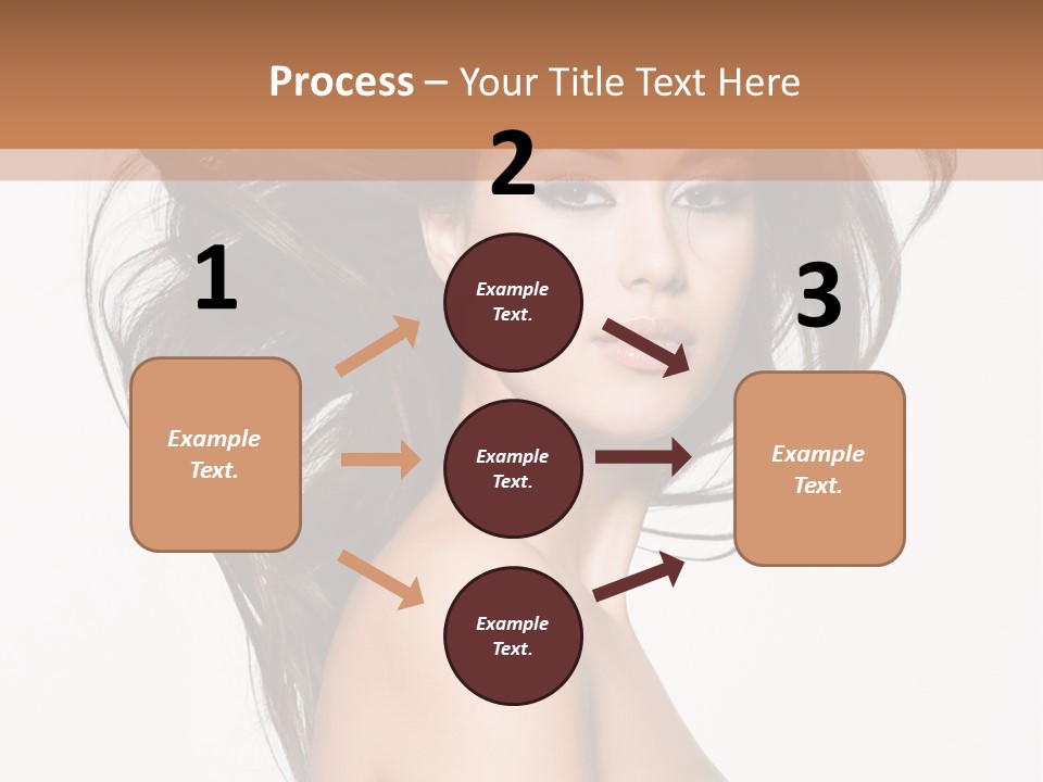 Woman One Straight PowerPoint Template