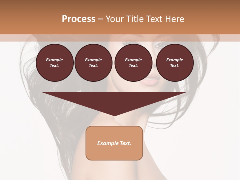 Woman One Straight PowerPoint Template