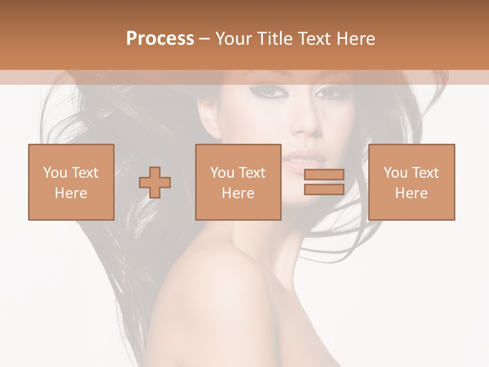 Woman One Straight PowerPoint Template
